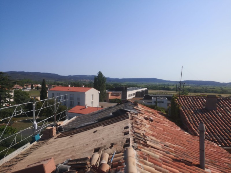 Rénovation couverture Roujan