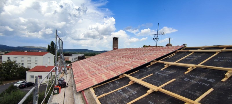 Rénovation couverture Roujan
