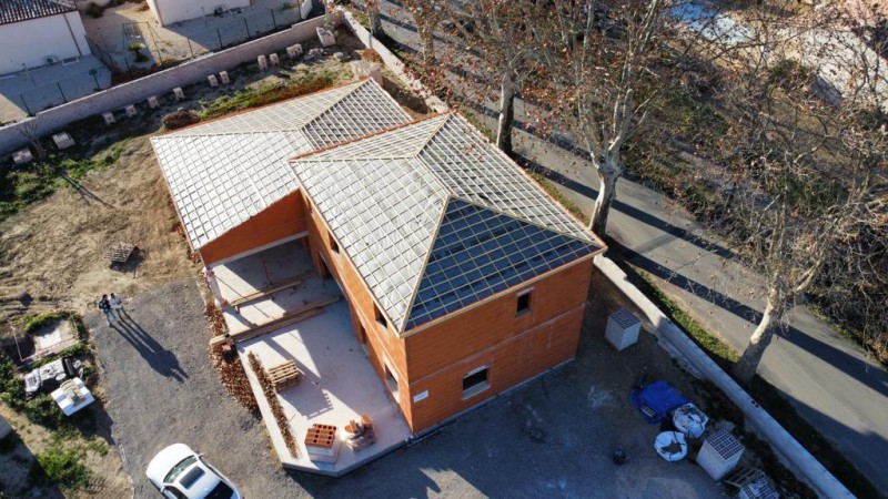 charpente à Pouzolles